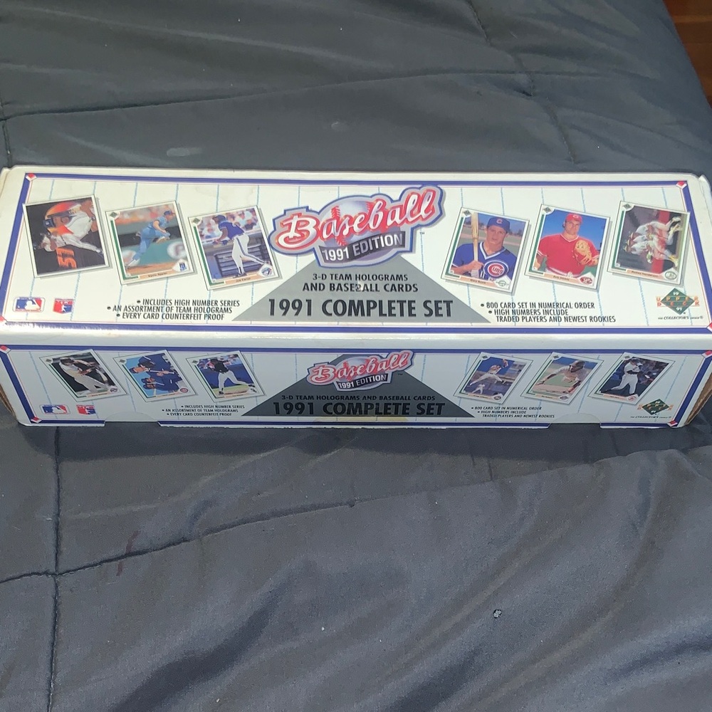 Baseball 1991 Edition Complete Set - White